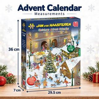 Jan van Haasteren Jigsaw Christmas Advent Calendar 2026, 24 Jigsaw Puzzles