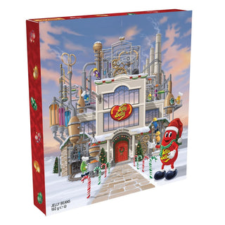 Jelly Belly Christmas Jumbo Factory Christmas Advent Calendar with 24 Bags
