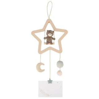 Kaloo Customisable Hanging Teddy Bear Cot Mobile | Personalised Baby Crib Mobile