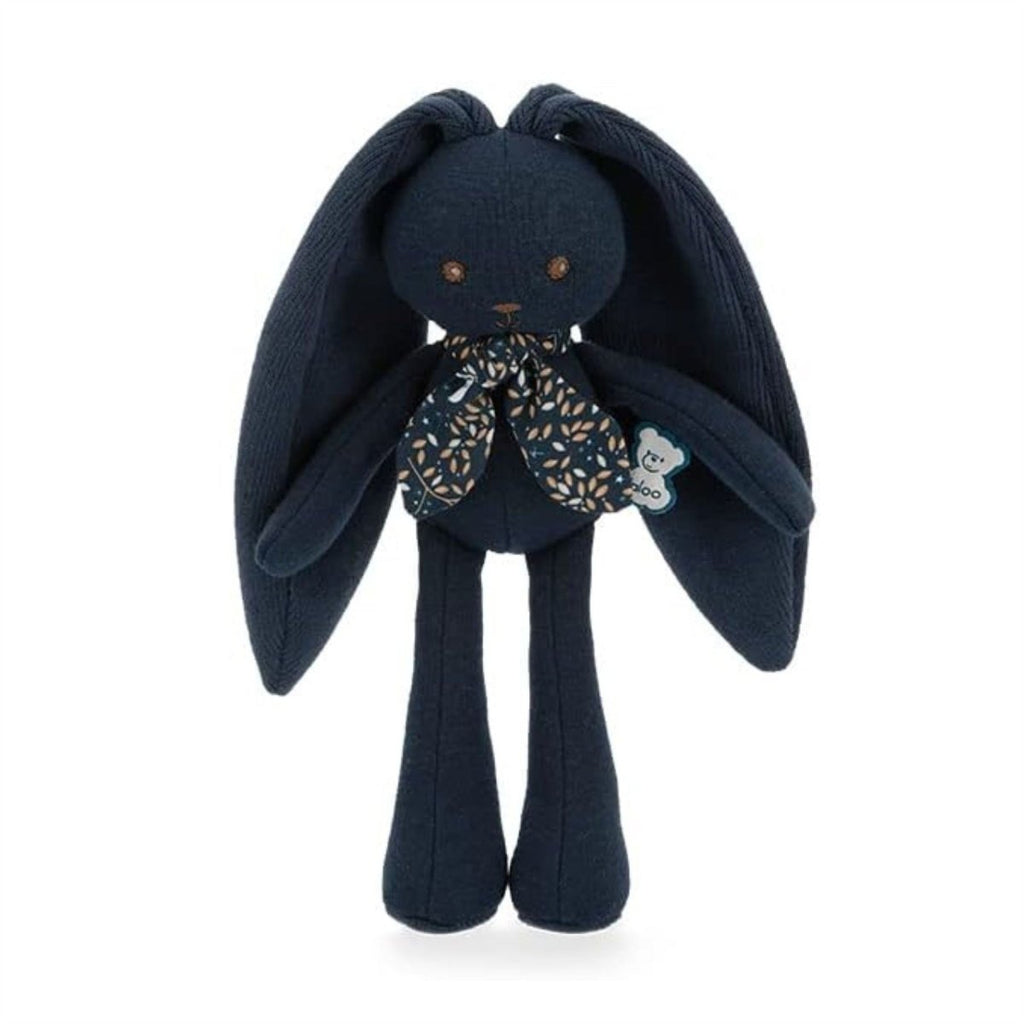 Kaloo Lapinoo Rabbit Cuddly Toy 25cm | Midnight Blue Newborn Baby Bunn ...