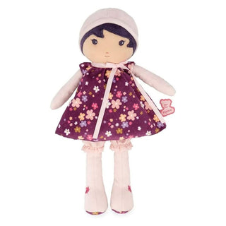 Kaloo Tendress My First Doll 32cm | Violette Soft Toy Cuddly Rag Doll With Dress