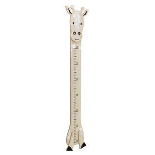 Kids Giraffe Height Chart, 60 - 120cm Children's Wooden Wall Mounted Growth Chart