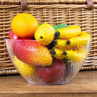 Large Plastic Salad Bowl Kitchen Serving Bowl | Garden Outdoor Dining Tableware