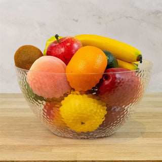 Large Plastic Salad Bowl Kitchen Serving Bowl | Garden Outdoor Dining Tableware