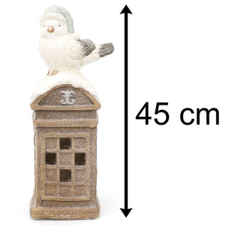LED Christmas Bird Decoration | Light Up Festive Winter Animal Ornament | Indoor Christmas Decorations