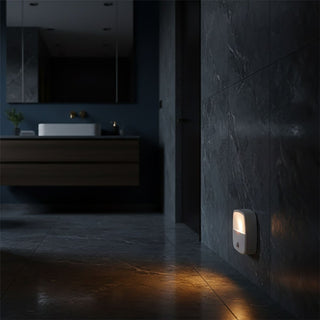 LED Motion Sensor Night Light, Battery Powered Self Adhesive Indoor Wall Light