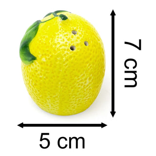 Mediterranean Lemons Salt & Pepper Pots | Salt And Pepper Shakers - Lemons