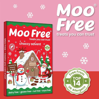 Moo Free Children's Dairy-Free Milk Chocolate Advent Calendar | Vegan & Gluten-Free 70g