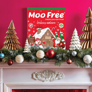 Moo Free Children's Dairy-Free Milk Chocolate Advent Calendar | Vegan & Gluten-Free 70g
