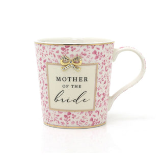 Mother of the Bride Wedding Mug | Boxed Ceramic Heart Wedding Favour Gift Mug