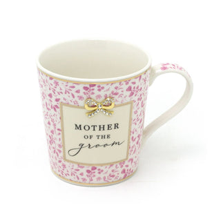 Mother of the Groom Wedding Mug | Boxed Ceramic Heart Wedding Favour Gift Mug