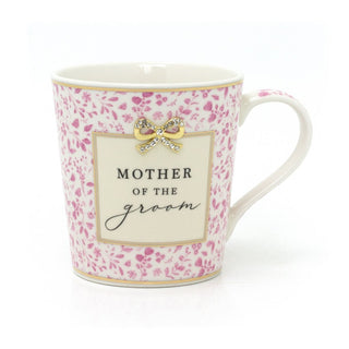 Mother of the Groom Wedding Mug | Boxed Ceramic Heart Wedding Favour Gift Mug