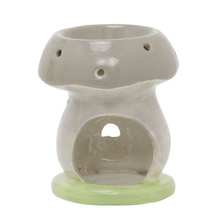 Mushroom Wax Melt Burner | 11cm Whimsical Toadstool Ceramic House Oil Burner