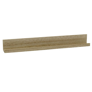 Natural Wall Shelf | Floating Spice Rack Ornament & Photo Display Shelf - 58cm