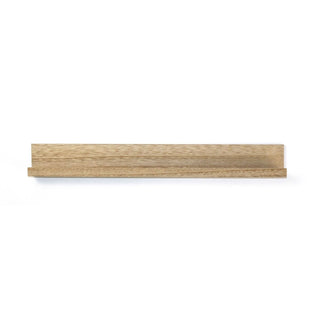 Natural Wall Shelf | Floating Spice Rack Ornament & Photo Display Shelf - 58cm