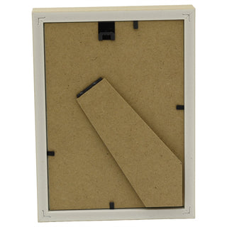 Natural Wood Photo Frame 5x7, Freestanding or Wall Hanging Portrait Frame