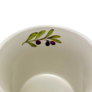 Olive Grove Mug, 330ml Fine China Botanical Olive Branch Tea Coffee Cup