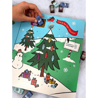Ombar Christmas Advent Calendar | Vegan, Organic & Gluten - Free Chocolate - 125g