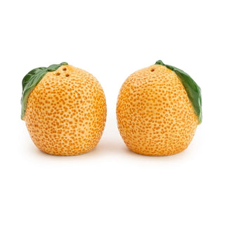 Orange Shaped Salt & Pepper Set Fruit Salt And Pepper Pots Salt & Pepper Shakers