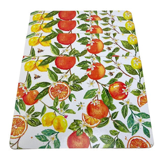 Oranges & Lemons Set of 4 Placemats, 29cm Citrus Rectangle Table Place Mats