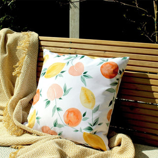 Orchard Fruit Cushion | Water - Resistant Outdoor Pillow for Garden or Patio 43cm