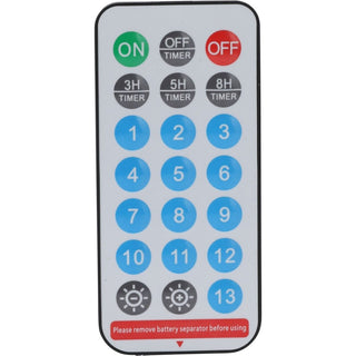 Outdoor 480 Warm White LED Solar String Lights | Remote Controlled Lights