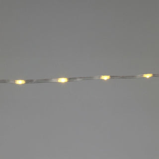 Outdoor 480 Warm White LED Solar String Lights | Remote Controlled Lights