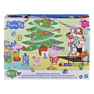 Peppa Pig & Evie's Christmas Advent Calendar, Peppa & Evie Figures