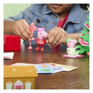 Peppa Pig & Evie's Christmas Advent Calendar, Peppa & Evie Figures