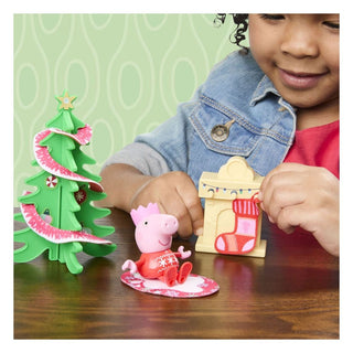 Peppa Pig & Evie's Christmas Advent Calendar, Peppa & Evie Figures