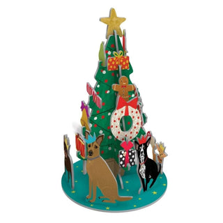 Perfect Pooch Tree Pop & Slot Christmas Advent Calendar Petite, 23cm Dog Scene