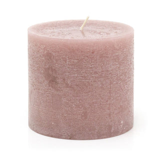 Pink Pillar Candle | Church Pillar Candle Unscented Pillar Candle - 10x9cm