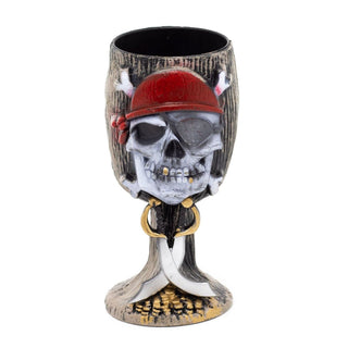 Pirate Plastic Drinks Goblet | Fancy Dress Cosplay Pirate Accessories
