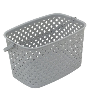 Plastic Washing Line Peg Basket with Hook | Hanging Laundry Clothes Peg Holder