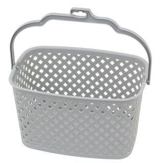 Plastic Washing Line Peg Basket with Hook | Hanging Laundry Clothes Peg Holder