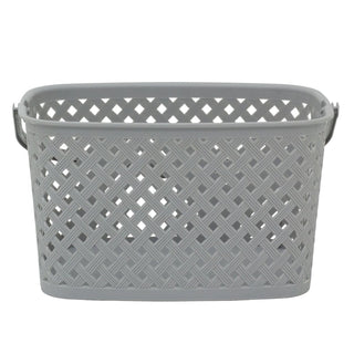 Plastic Washing Line Peg Basket with Hook | Hanging Laundry Clothes Peg Holder