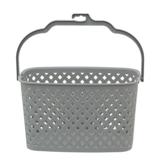 Plastic Washing Line Peg Basket with Hook | Hanging Laundry Clothes Peg Holder