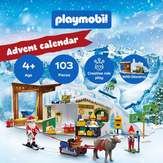 Playmobil Advent Calendar, At The North Pole 24 Door Christmas Calendar Age 4+