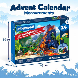 Playmobil Dinosaur Advent Calendar, Dino Expedition Christmas Countdown