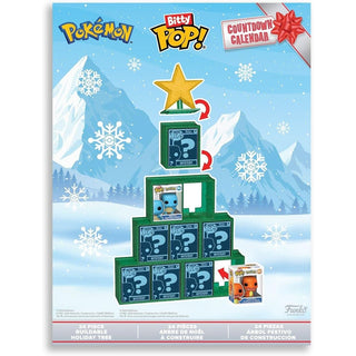 Pokemon Funko Bitty Pop Christmas Advent Calendar, 24 Door Countdown Calendar