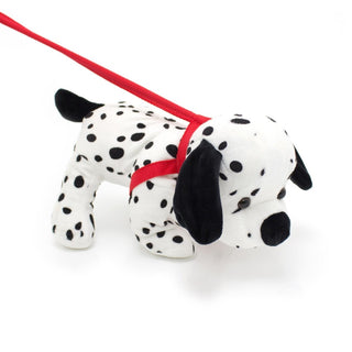 Poochie Pals Dalmatian Soft Toy On Stiff Lead