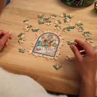 Ravensburger Puzzle Advent Calendar Christmas at Home, 24 Mini Puzzles