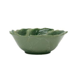Reactive Glaze Holly Foliage Christmas Bowl | Festive Ceramic Bowl - 220ml