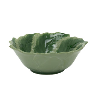 Reactive Glaze Holly Foliage Christmas Bowl | Festive Ceramic Bowl - 220ml