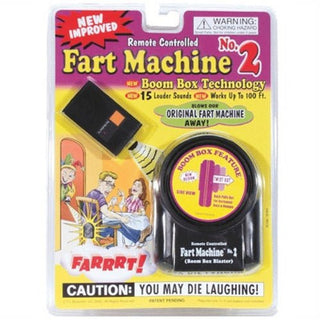 Remote Control Fart Machine Number 2 | New and Improved Radio Controlled Fart Box Noise Maker