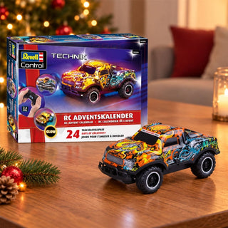 Revell RC Christmas Driver Light Up Car Advent Calendar, 1:22 Scale, 27.5 cm