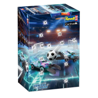 Revell Remote Control Football Advent Calendar with 2 RC Cars