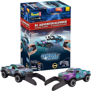 Revell Remote Control Football Advent Calendar with 2 RC Cars