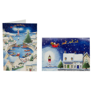 RNLI Charity Christmas Cards | Box of 20 Christmas Cards with 5 Designs
