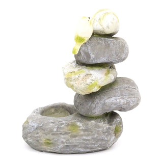 Rock Stack Garden Planter | Stone Pile Bird Plant Pot | Animal Planters Flower Pots - Design Varies One Supplied